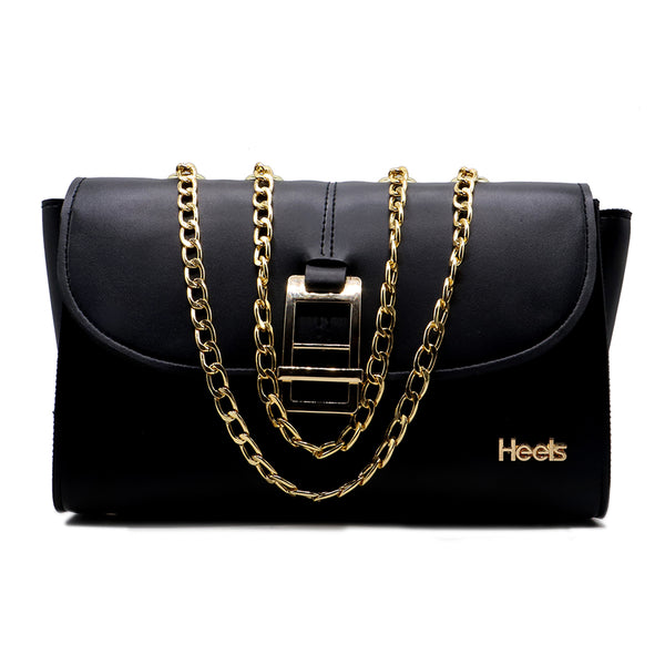 Black Casual Hand Bag P00P01400