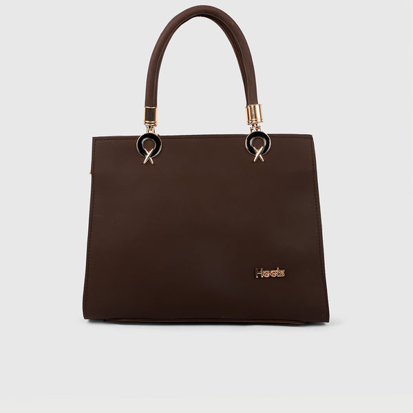 Brown Casual Hand Bag P00P01454