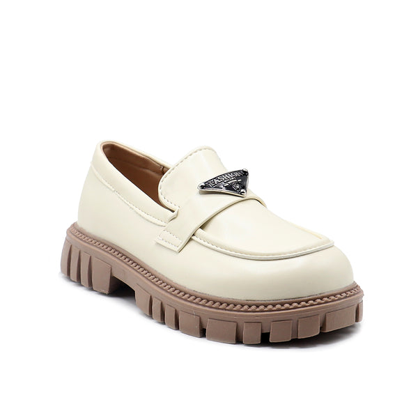 Beige Casual Moccassion G60012