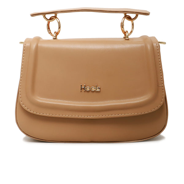 Beige Casual Hand Bag P00P01398