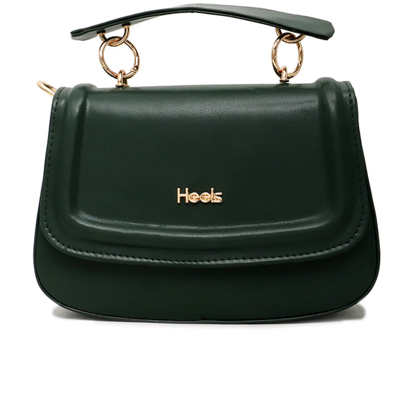 Green Casual Hand Bag P00P01398