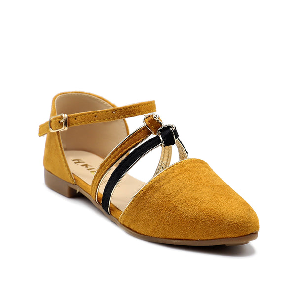 Yellow Casual Pumps G70046