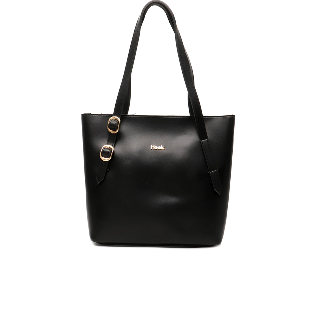 Black Casual Hand Bag P00P01404