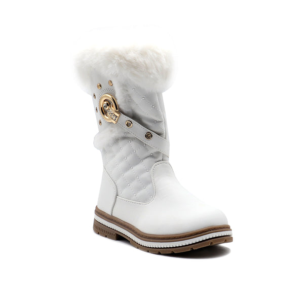 White Casual Boots G70092