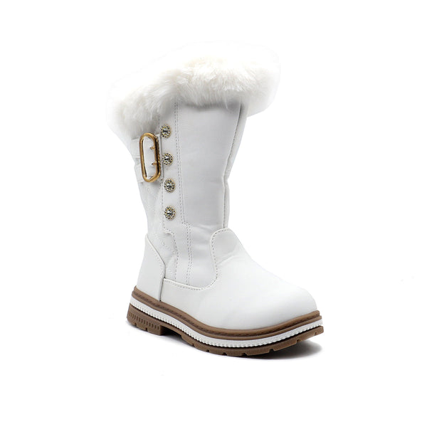 White Casual Boots G70091