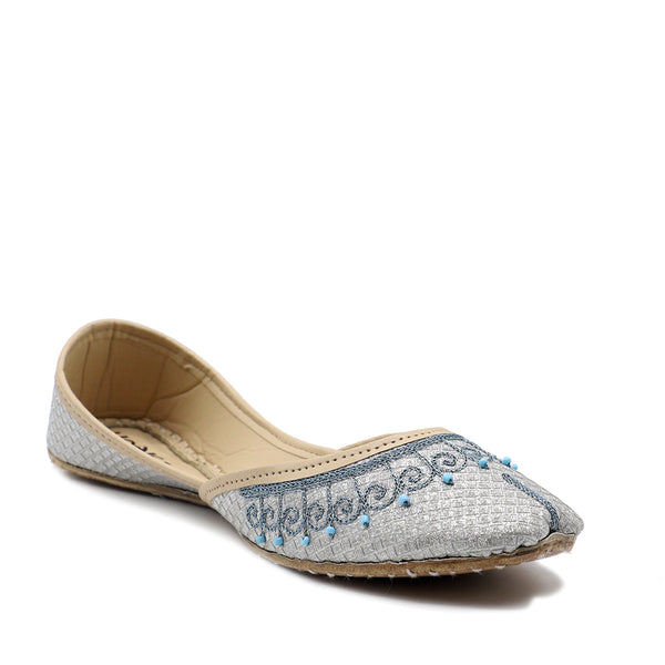 Silver Fancy Khussa 094105