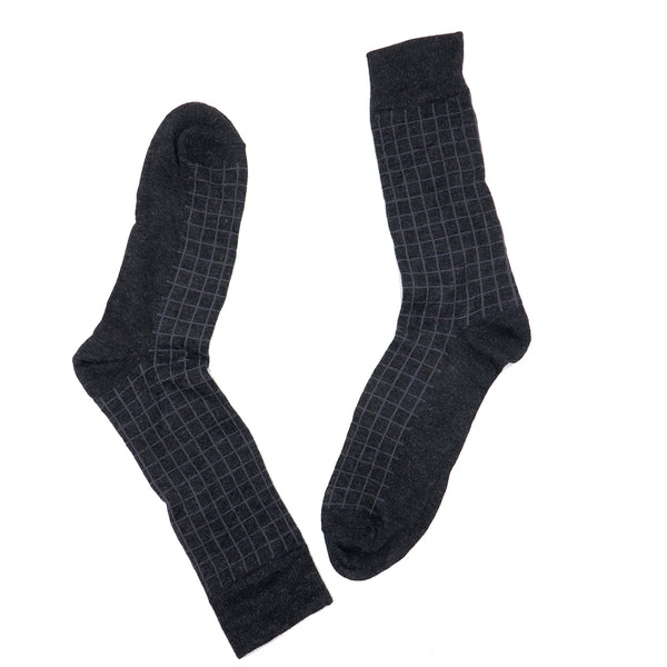 Dark Grey Casual Socks A00MS0015