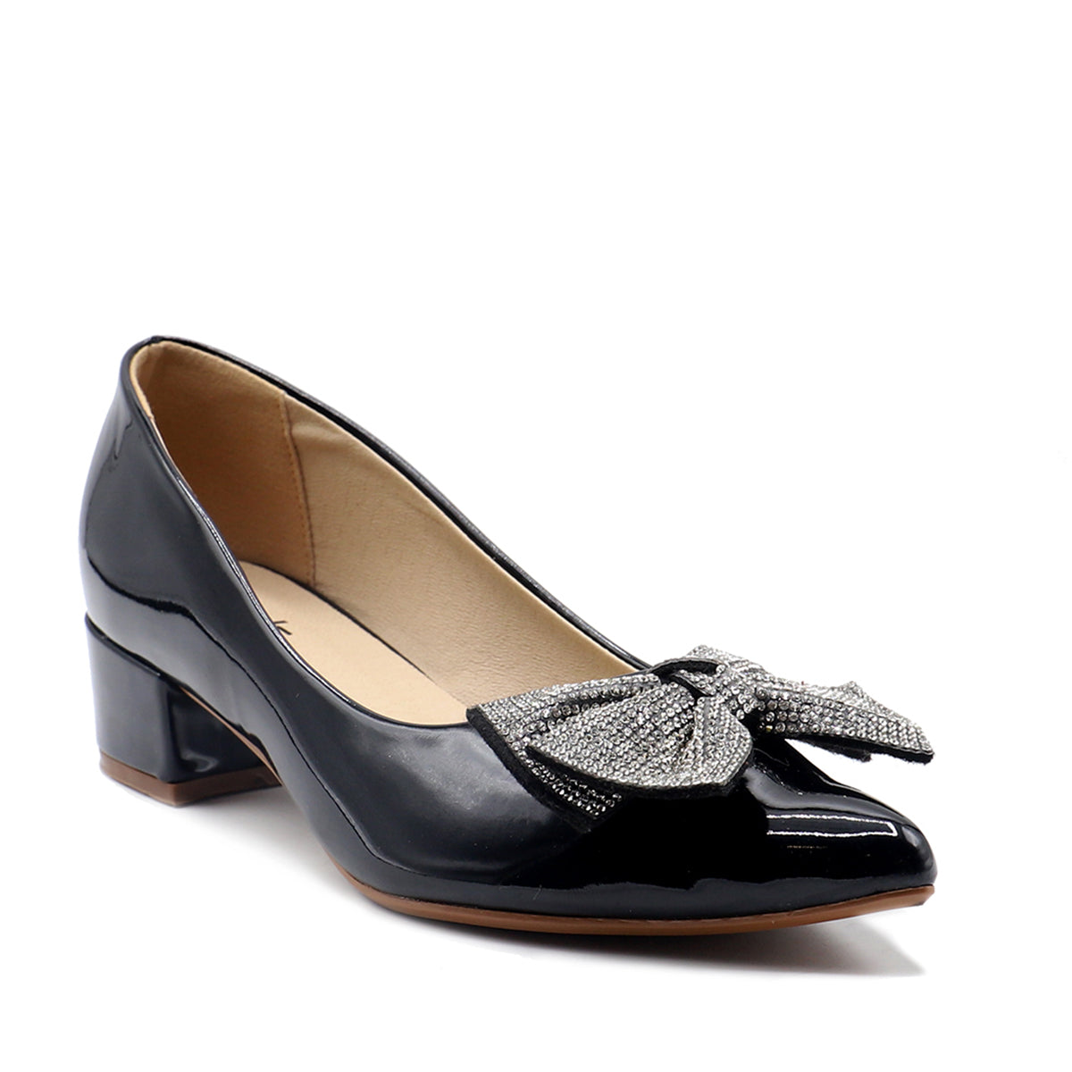 Black Formal Court Shoes 085467 Heels Shoes New