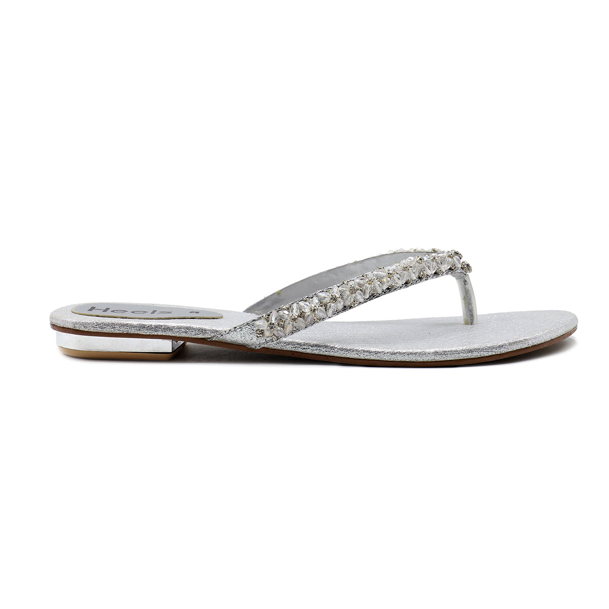 Silver Fancy Chappal 010111 – Heels Shoes