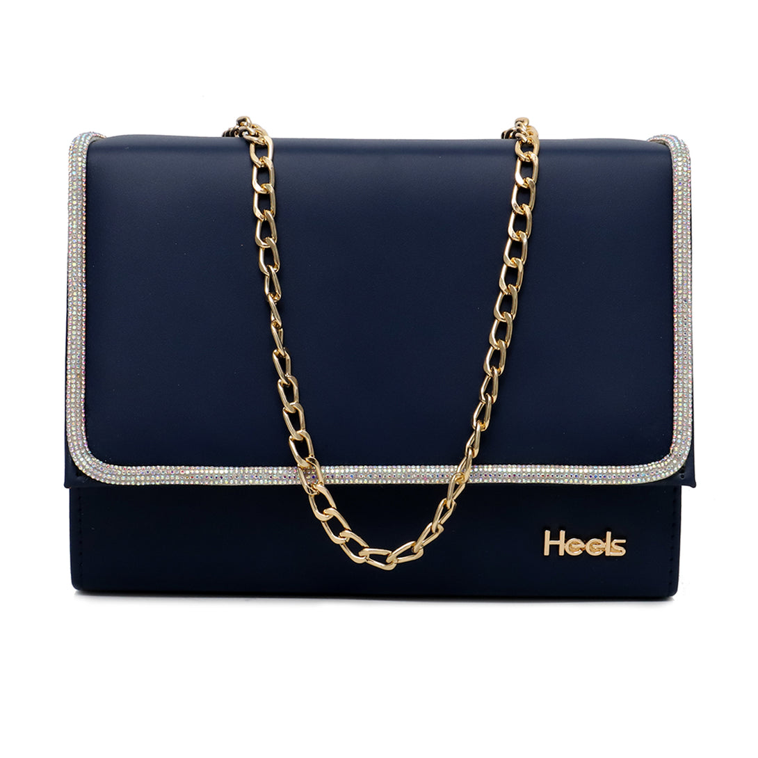 Blue Casual Clutch C00C08090