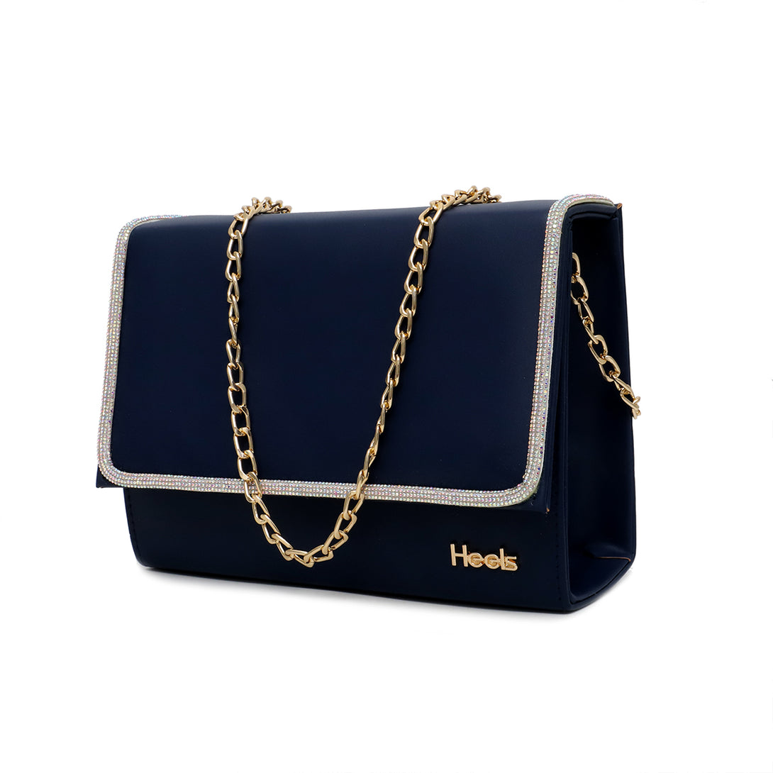 Blue Casual Clutch C00C08090