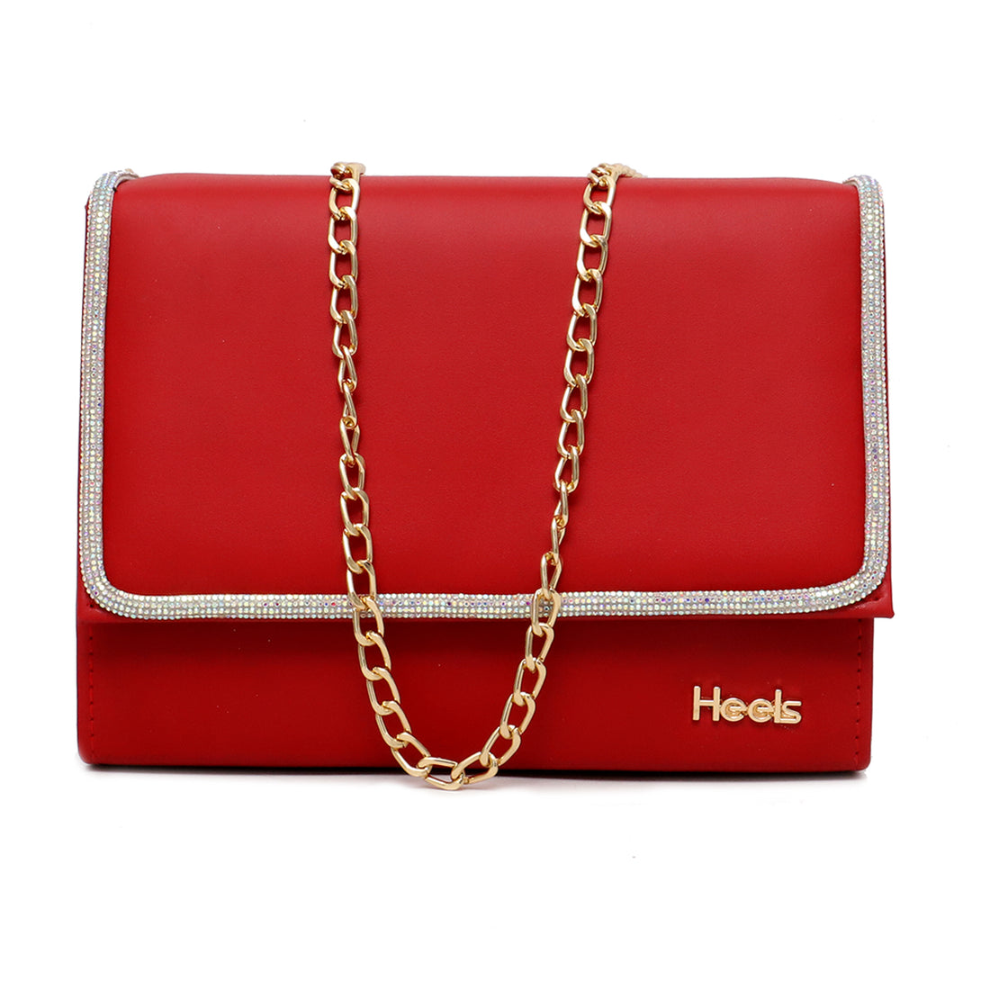 Red Casual Clutch C00C08090
