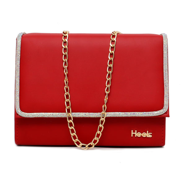 Red Casual Clutch C00C08090