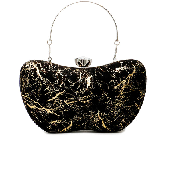 Black Fancy Clutch C00C20326