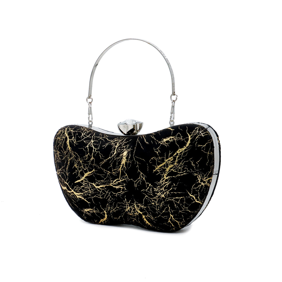Black Fancy Clutch C00C20326