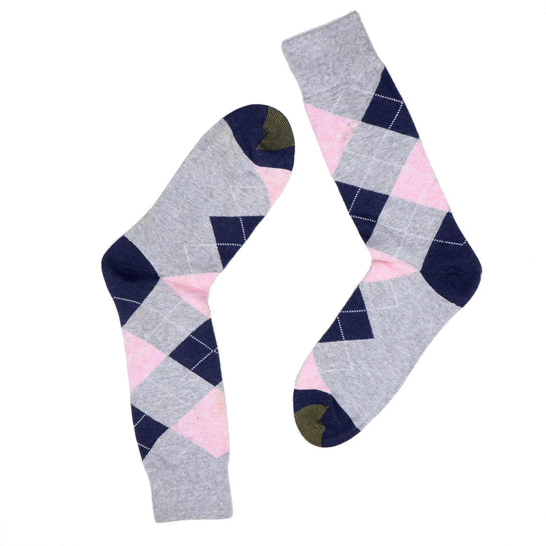 Light Grey Casual Socks A00MS0021