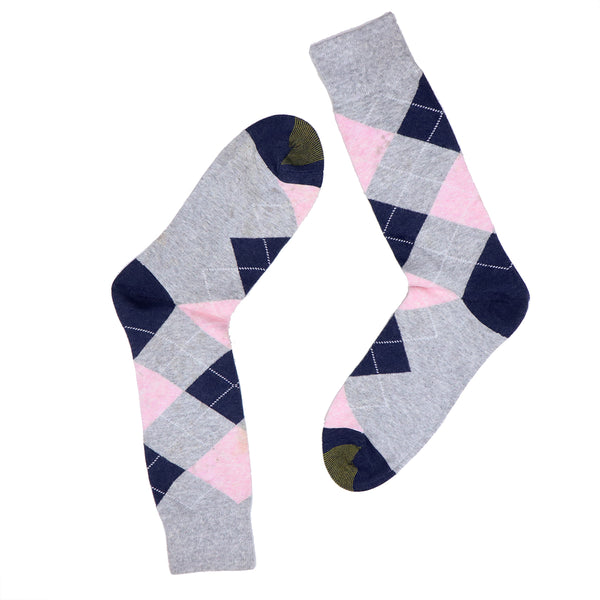 Light Grey Casual Socks A00MS0021