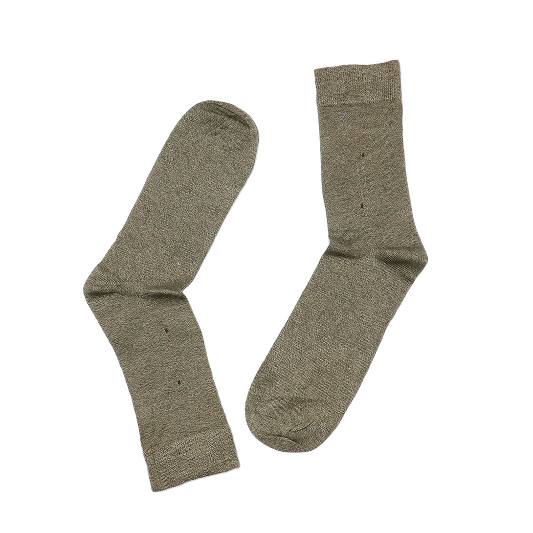 Green Casual Socks A00MS0026