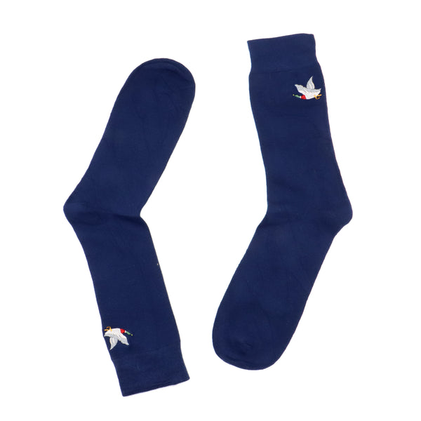 Navy Casual Socks A00MS0026