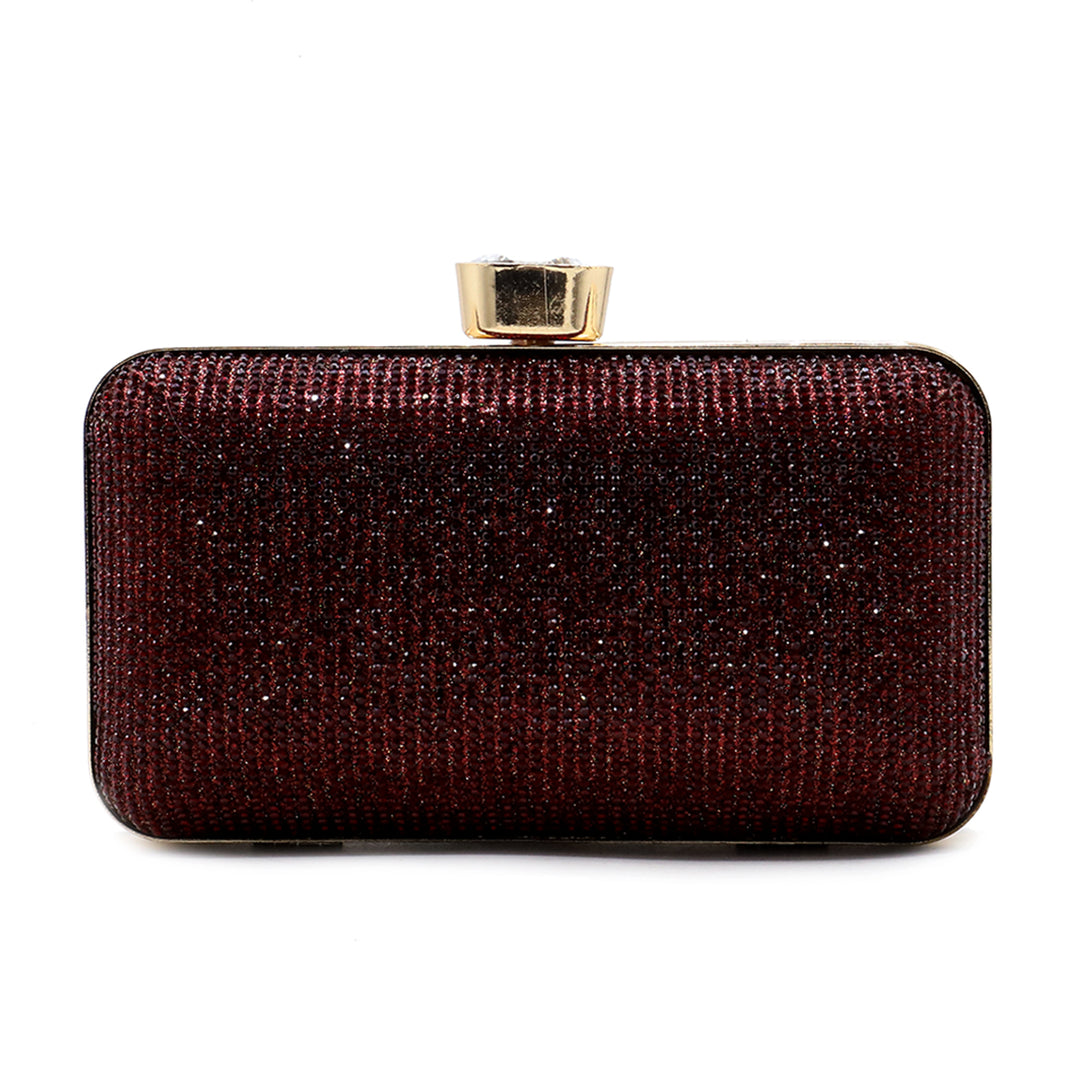 Maroon Fancy Clutch CLLC20030