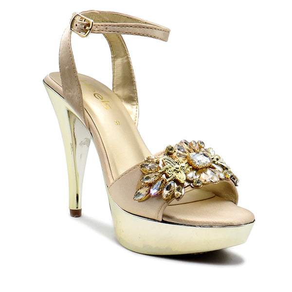 Golden Bridal Sandal L00660015