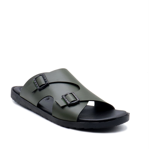 Olive Casual Slipper M00120023