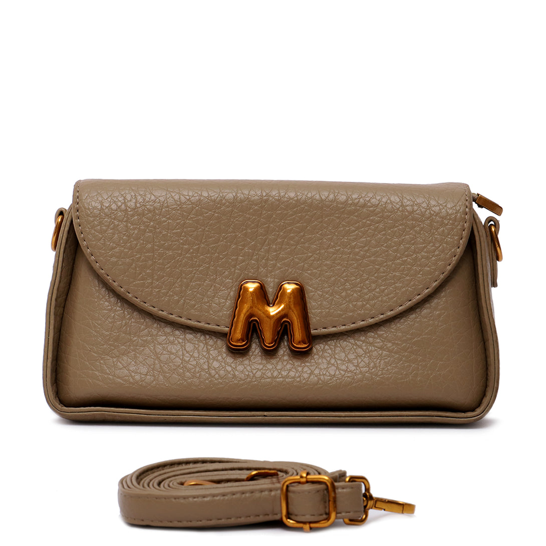 Khaki Casual Hand Bag PLLP00070