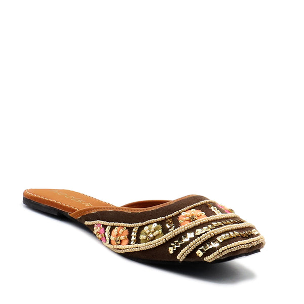 Brown Ethnic Mule L00120002