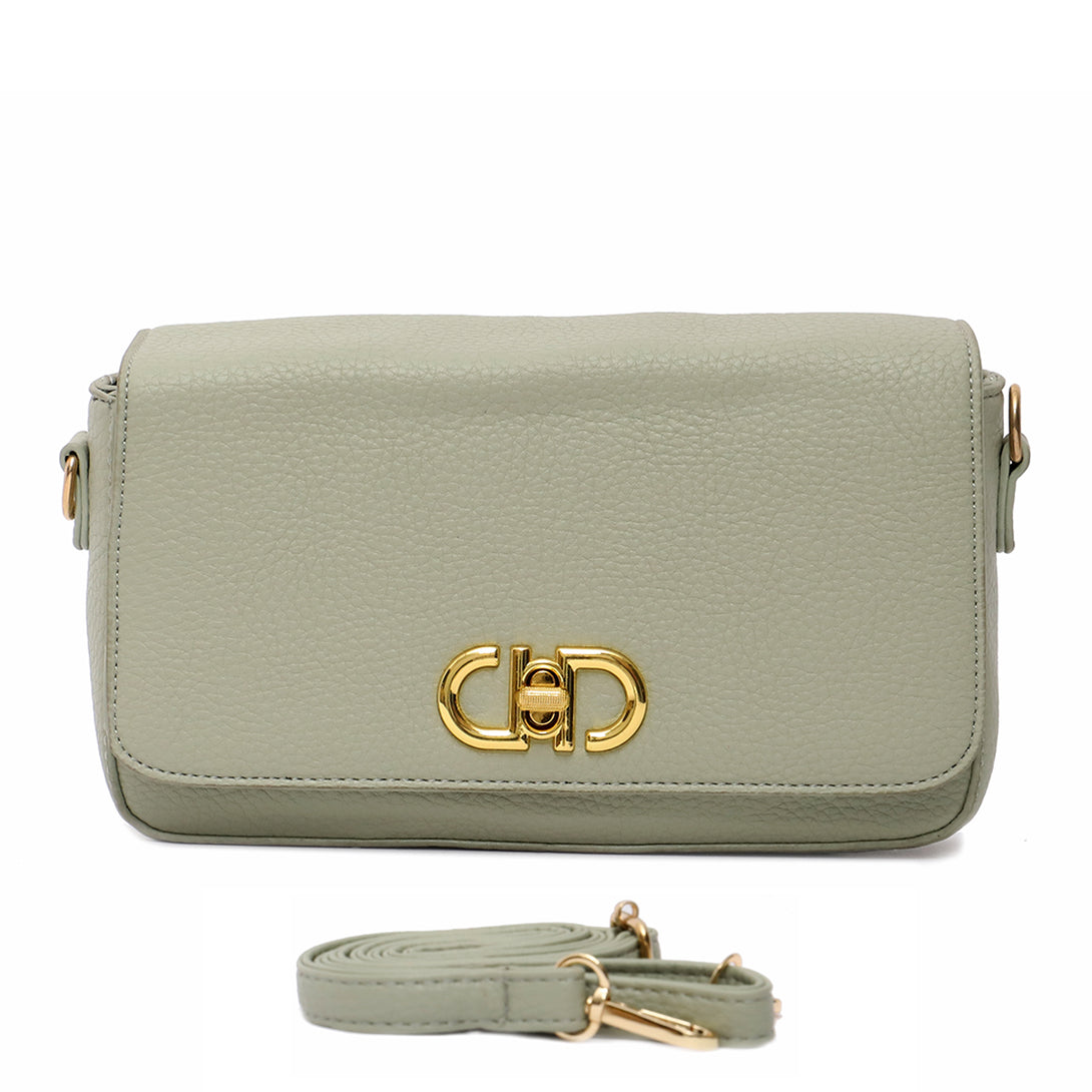 Sea Green Casual Hand Bag P00P01406