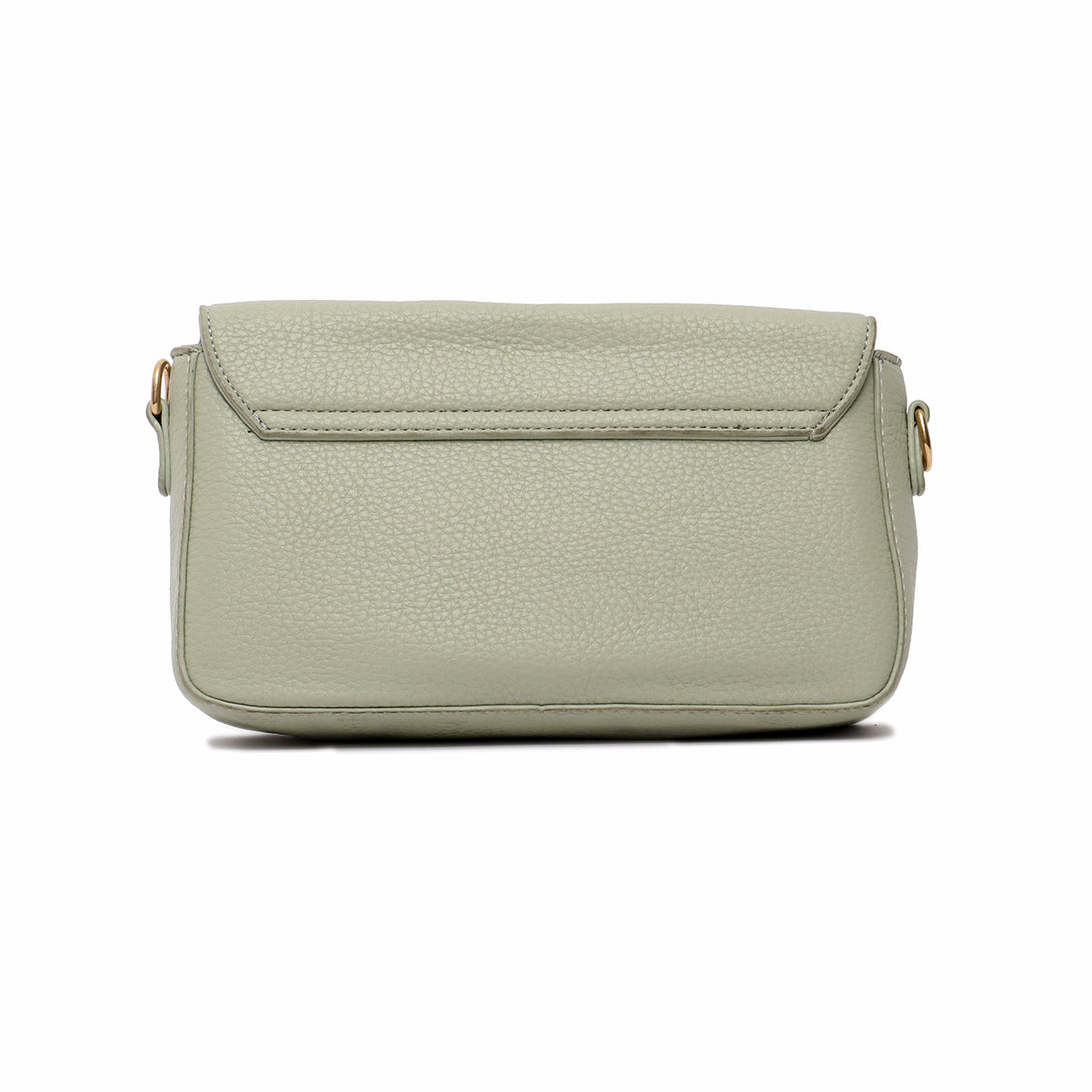 Sea Green Casual Hand Bag P00P01406