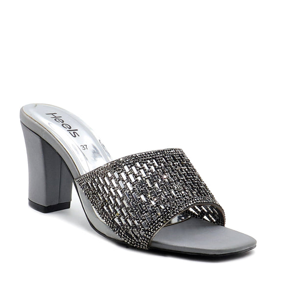 Grey Fancy Slipper L00450026