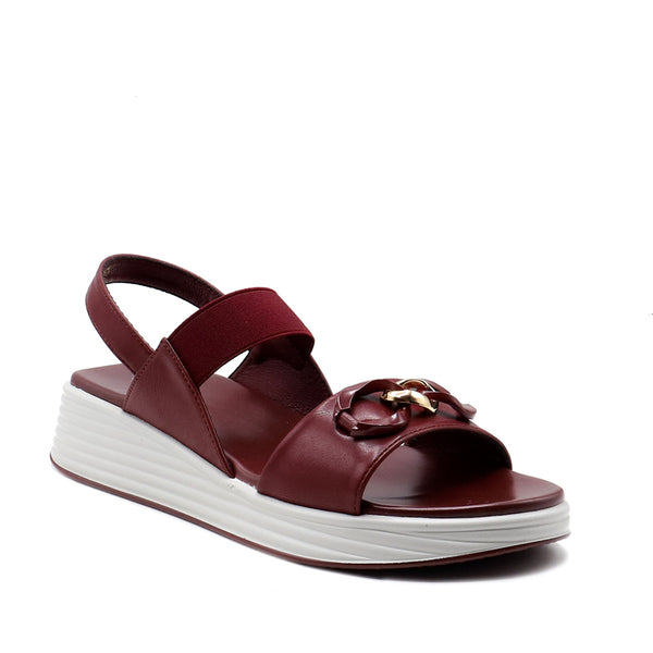 Maroon Casual Sandal 078131