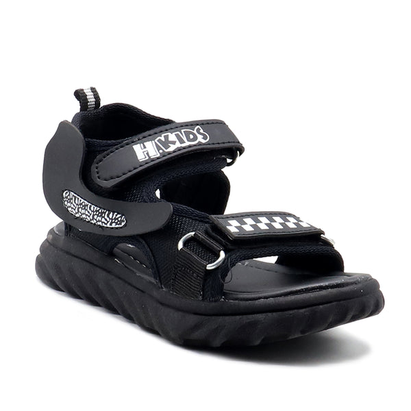Black Casual Sandal K00B10023