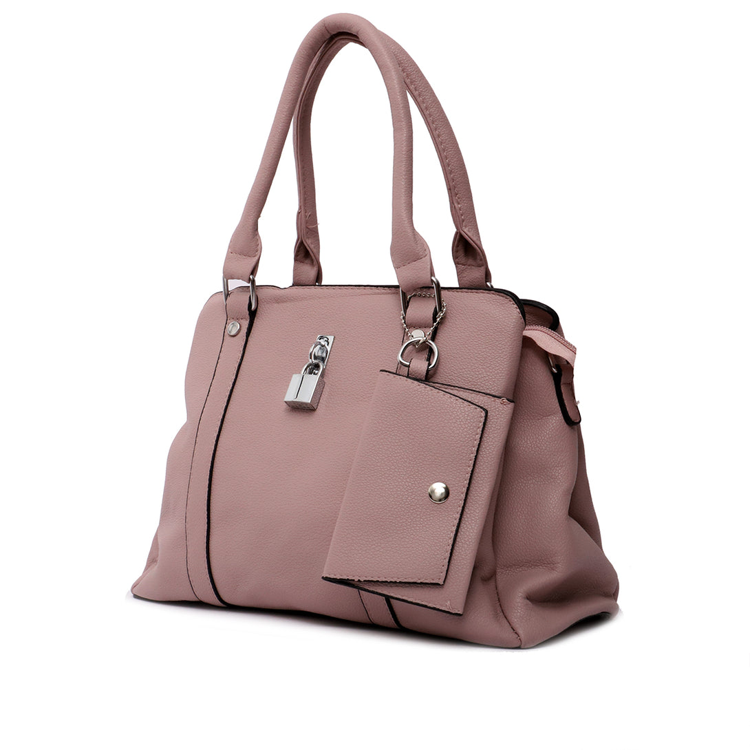 Light Pink Casual Hand Bag PLLP00037