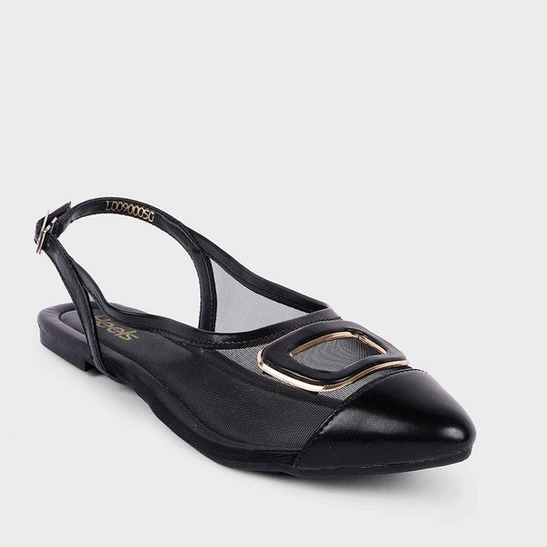 Black Formal Sling Back L00900050