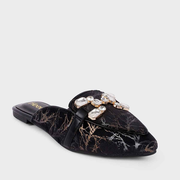 Black Formal Mule L00120024