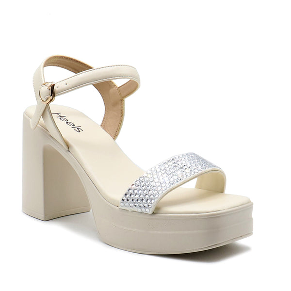 White Formal Sandal 055429