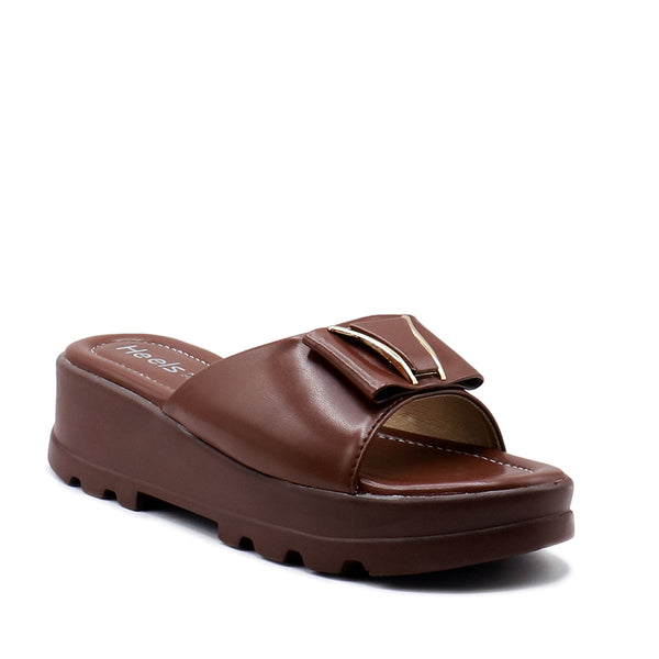 Brown Casual Slipper LRX760001