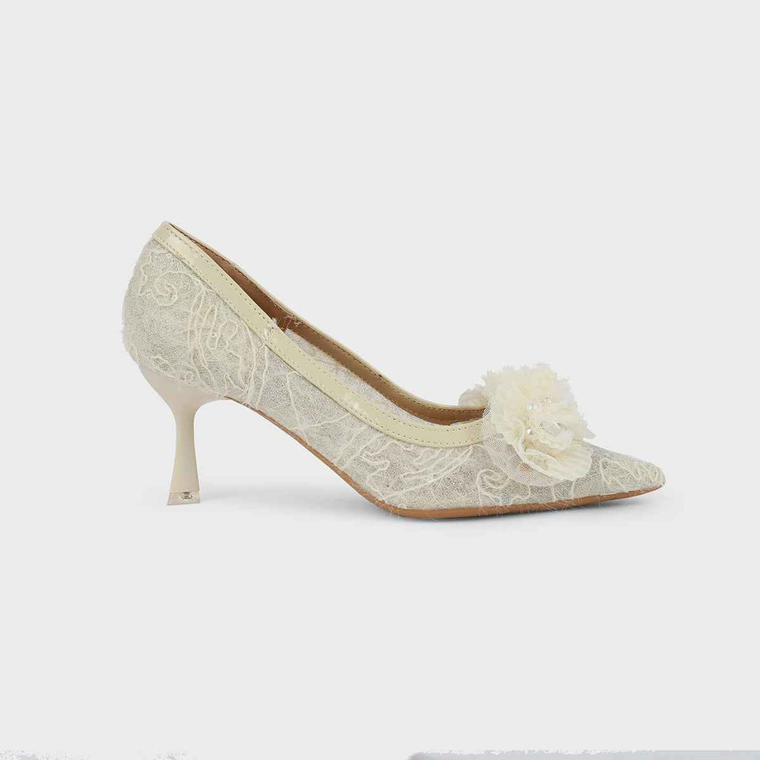 Beige Formal Court Shoes L00850105
