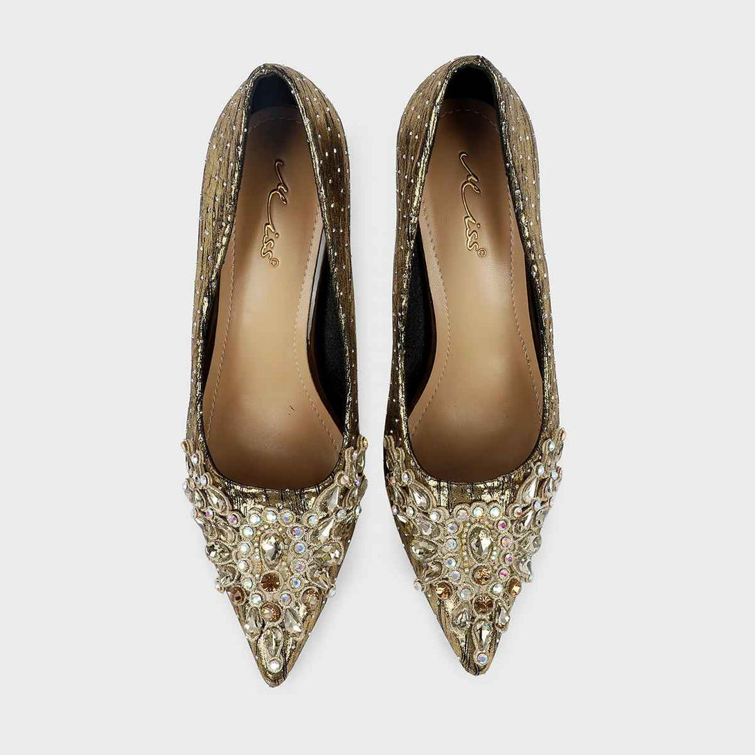 Copper Bridal Court Shoes L00870050