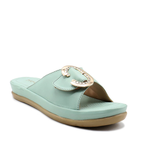 Mint Green Casual Slipper L00760024