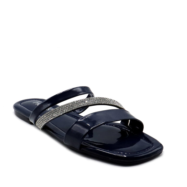 Navy Formal Slipper L00400031