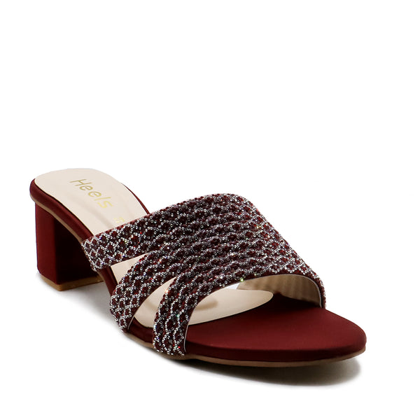 Maroon Fancy Slipper L00450036