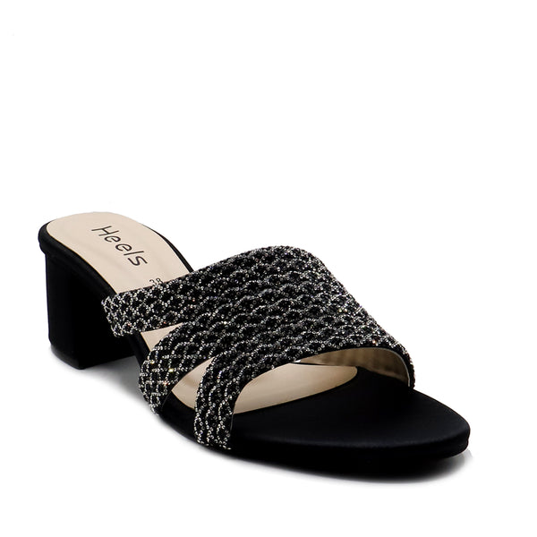 Black Fancy Slipper L00450036