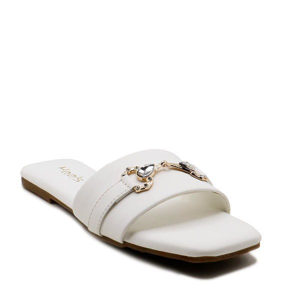 White Formal Slipper L00400028