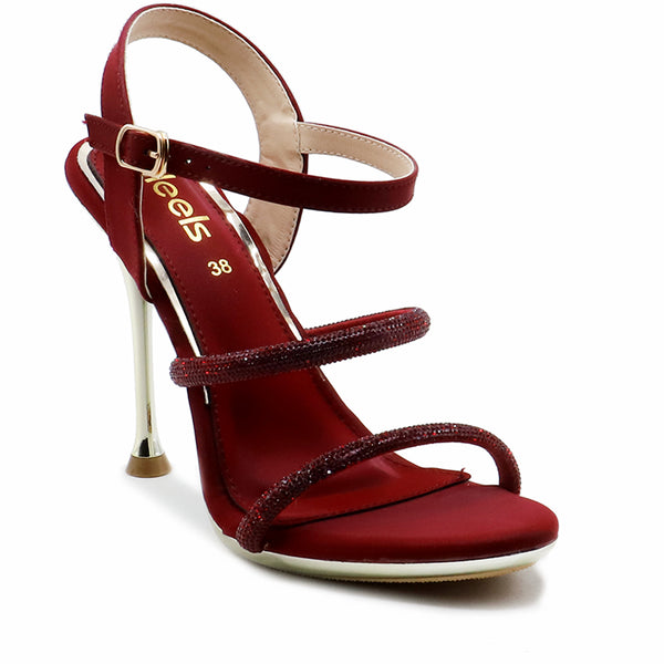 Maroon Fancy Sandal L00660050