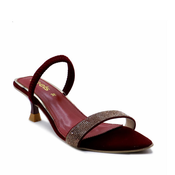 Maroon Fancy Sandal L00660051