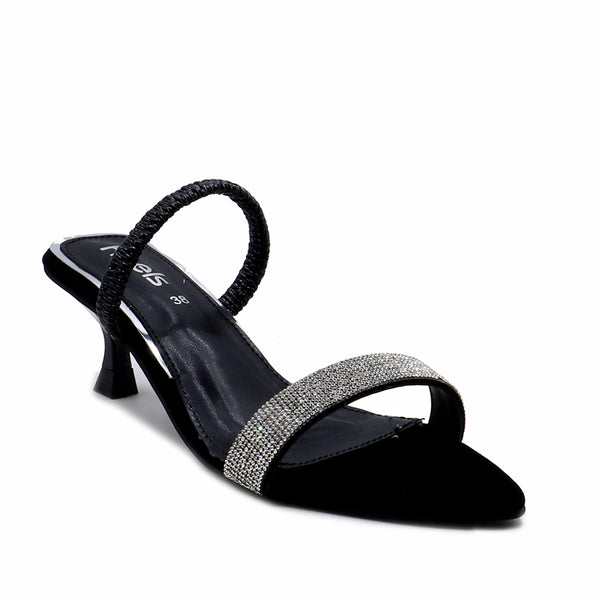 Black Fancy Sandal L00660051