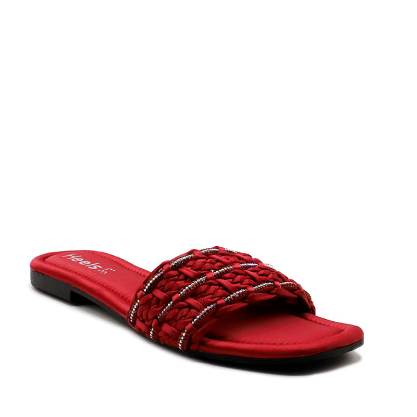 Maroon Casual Slipper L00350044