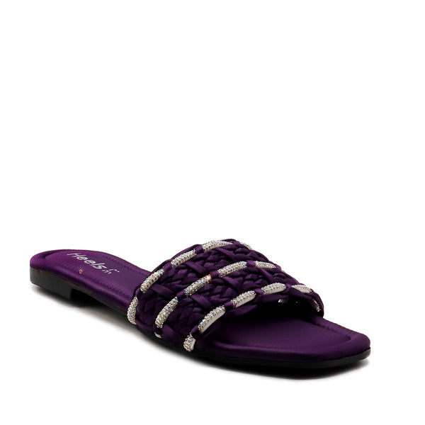 Purple Casual Slipper L00350044